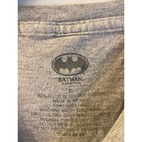 DC Comics Batman Baoy Pop T-Shirt shirt Mens XL Gray - Picture 4 of 5